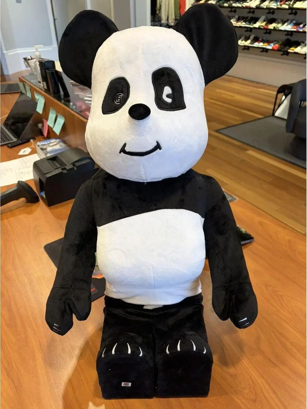 BearBrick X CLOT Panda 1000% - Picture 5 of 7